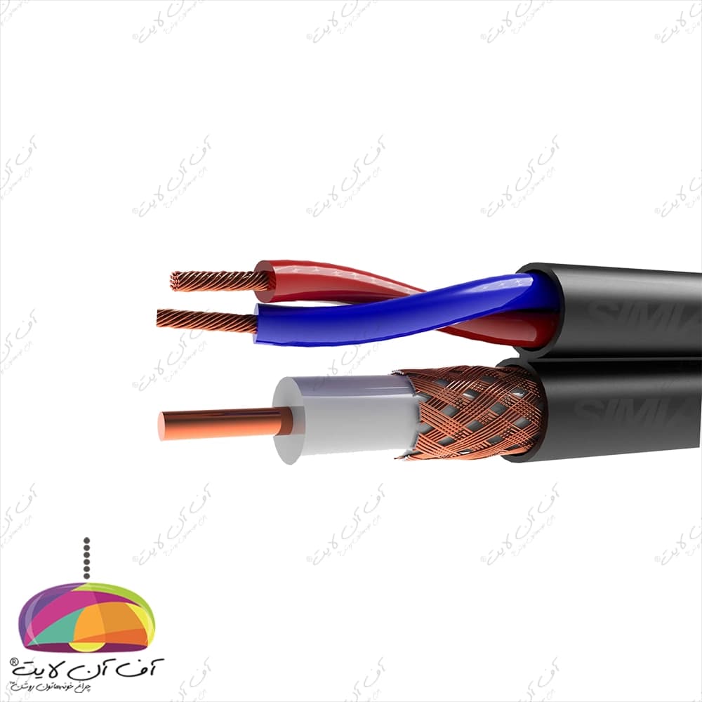 کابل ترکیبی کواکسیال RG-59 سیمیا — تصویر ۲
