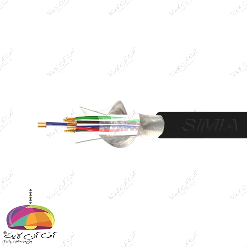 کابل مخابراتی مشکی زمینی 2 زوجی 05 سیمیا — تصویر ۲