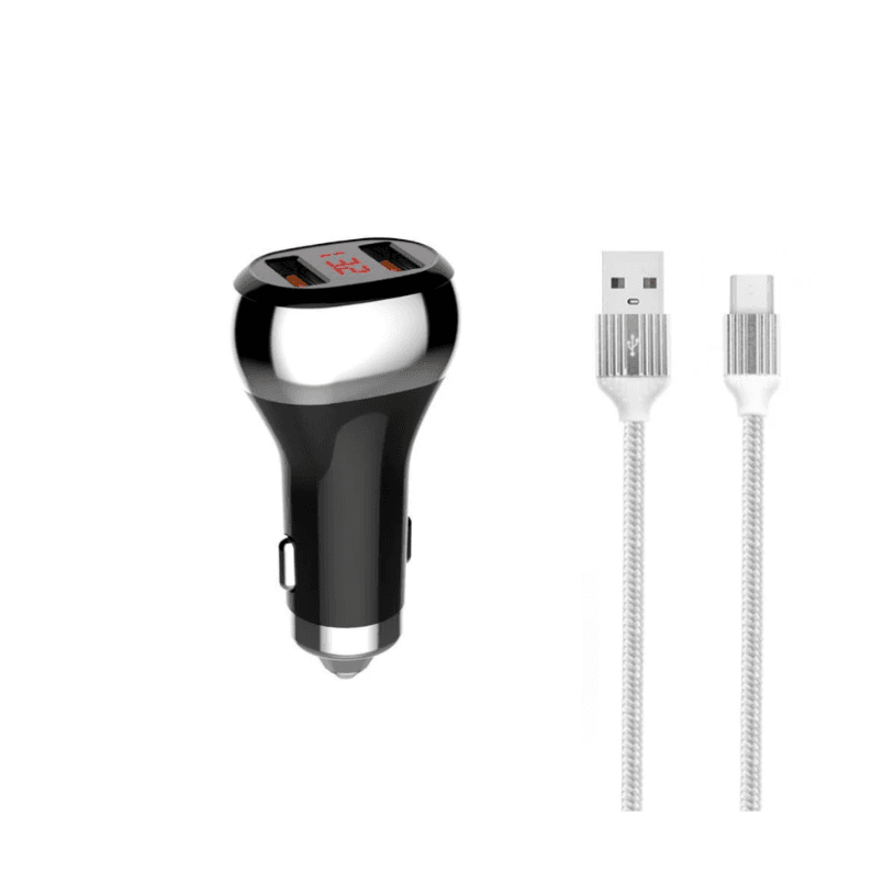 شارژر فندکی الدینیو مدل LDNIO C2 — تصویر ۴