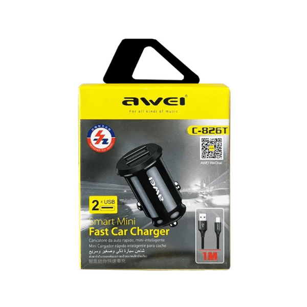 شارژر فندکی اوی مدل Awei C-826T — تصویر ۴