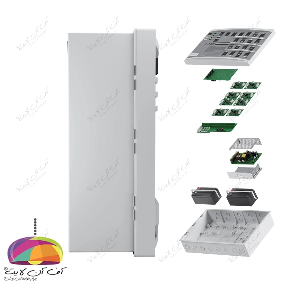 کنترل پانل اعلام حریق کانونشنال 14 زون ZITEX مدل ZX-1800-N — تصویر ۶
