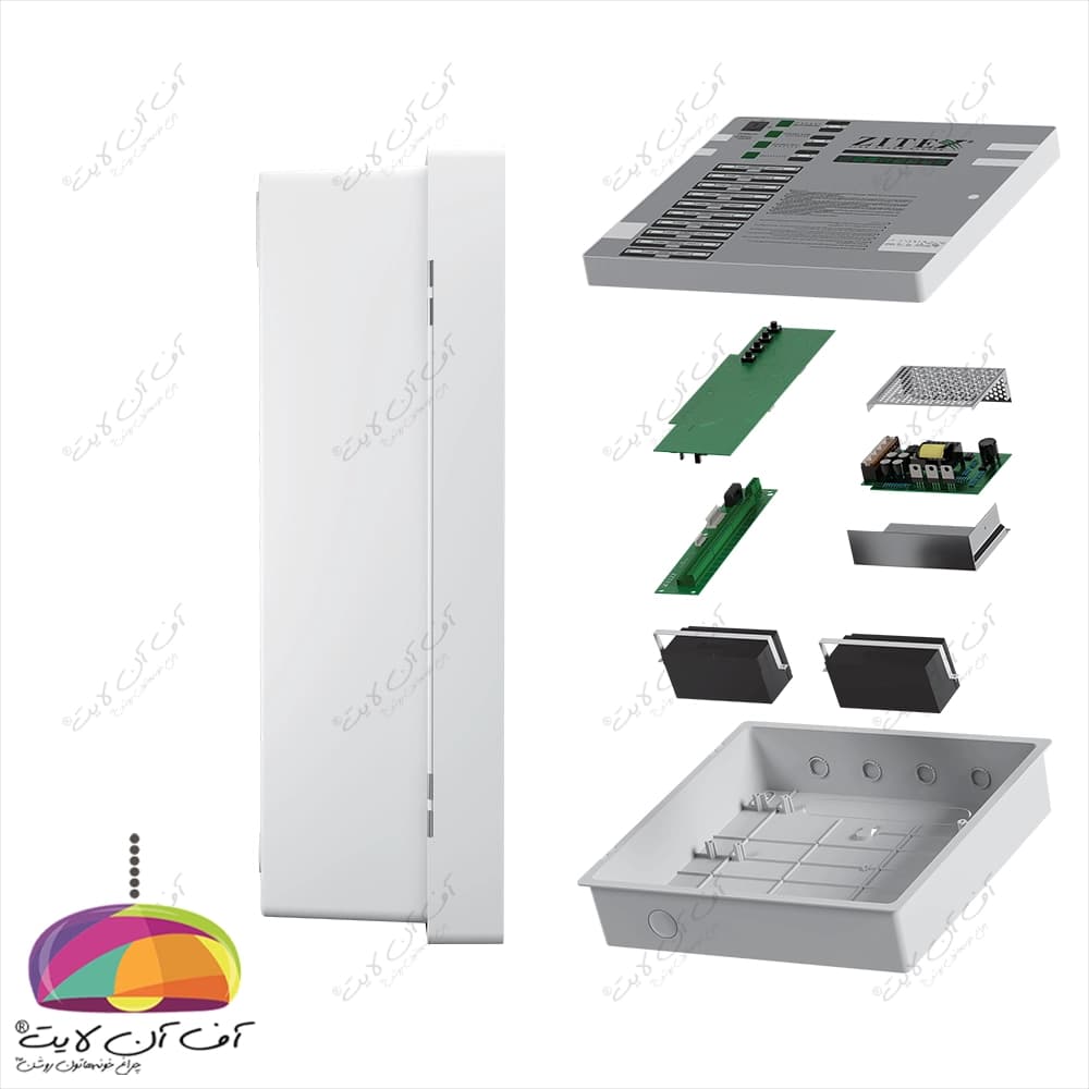 کنترل پانل اعلام حریق کانونشنال 10 زون ZITEX مدل ZX-N-10-PRO — تصویر ۶
