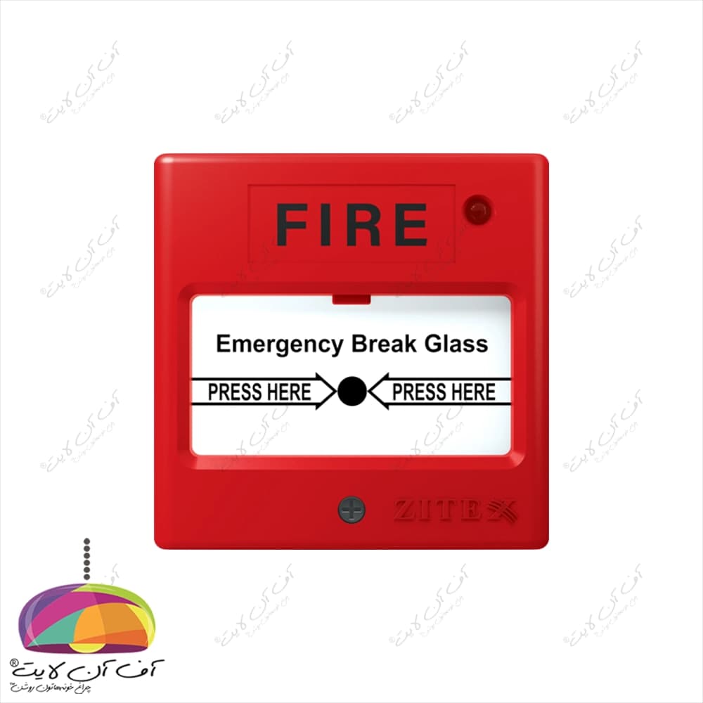 شستی اعلام حریق کانونشنال ZITEX مدل ZI-CP-85