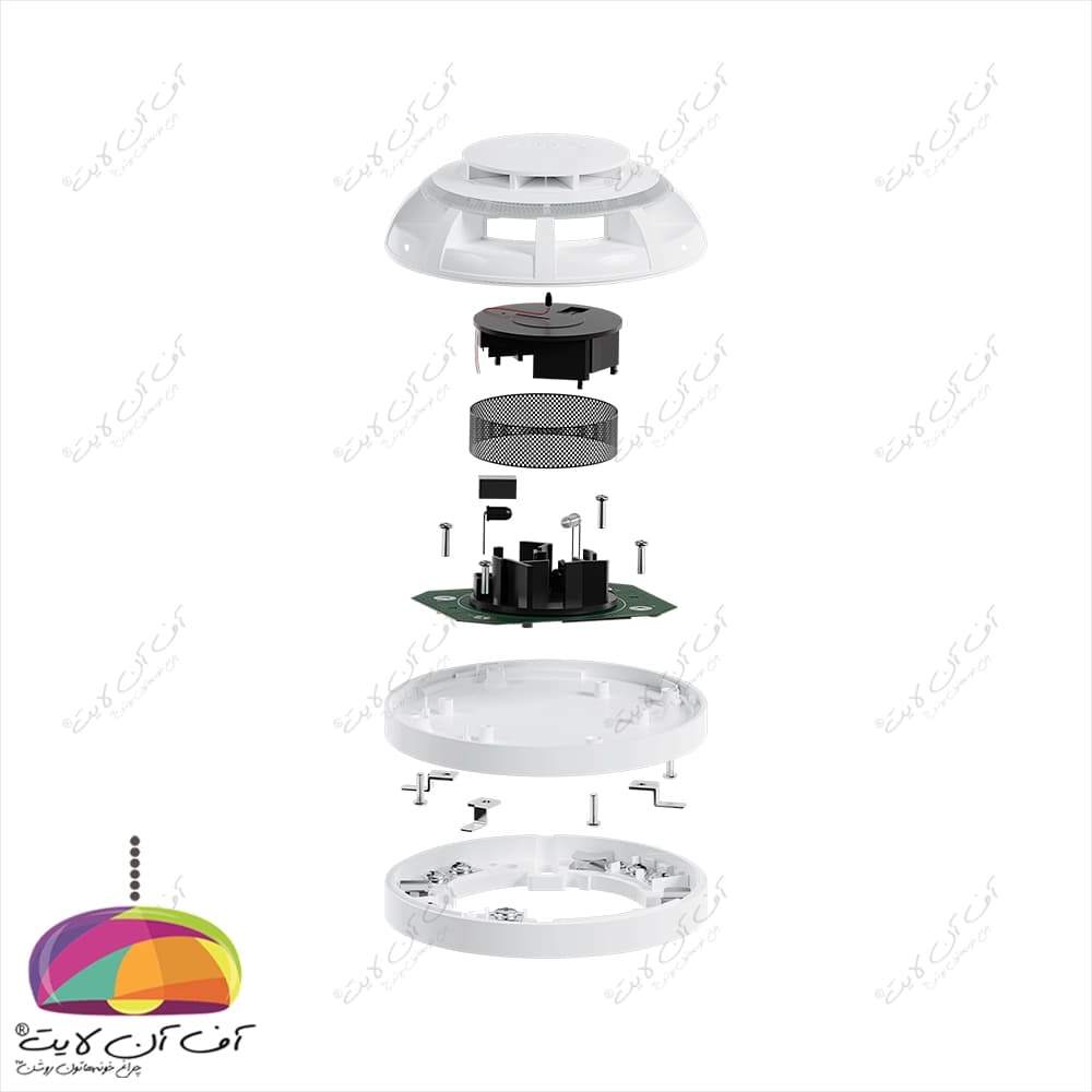 دتکتور ترکیبی دود و حرارت ZITEX مدل ZI-HSD-1020 — تصویر ۳