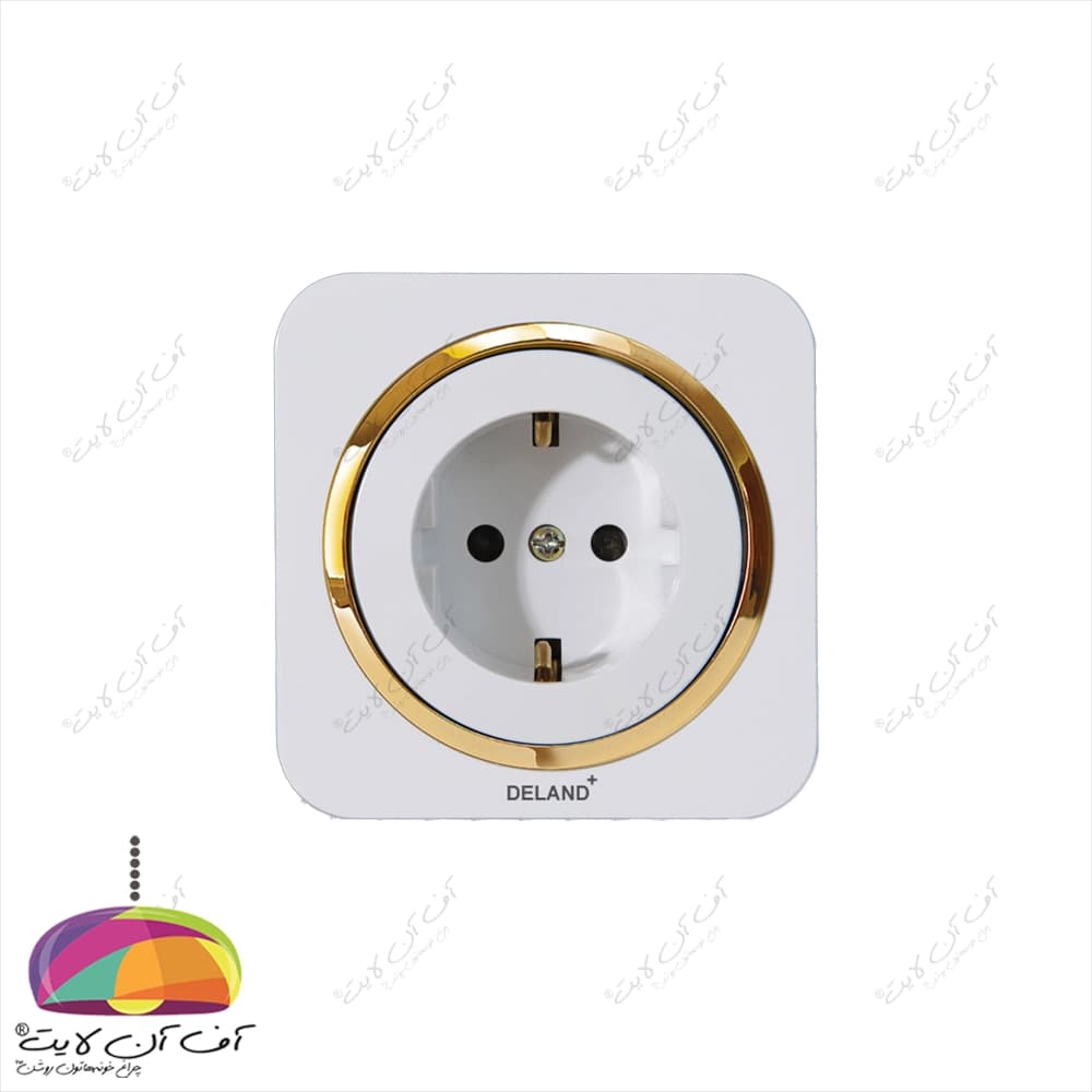 پریز برق ارت دار مدل آدا پلاس دلند — تصویر ۵