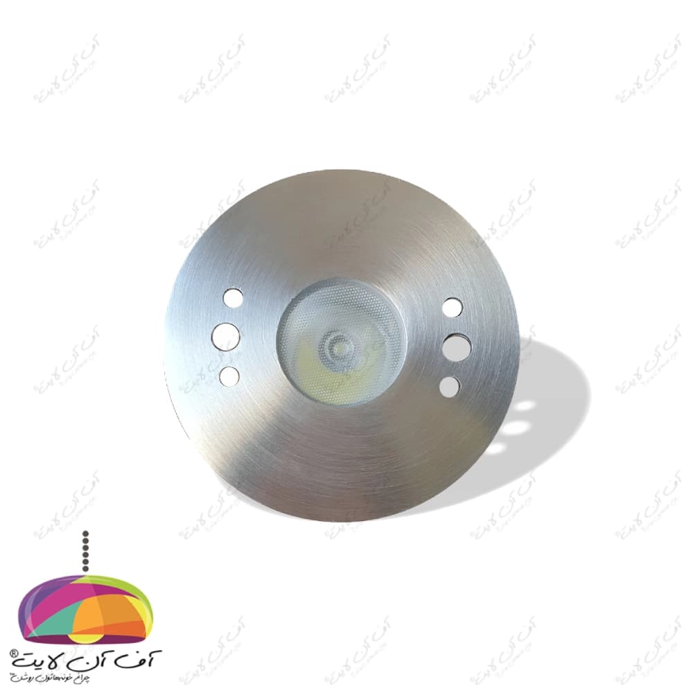 چراغ استخری توکار 3 وات بدنه استیل LEDMAN — تصویر ۶