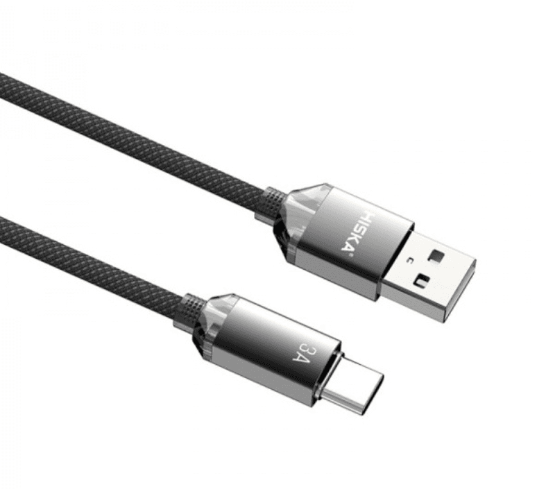کابل USB به Type-C هیسکا مدل Hiska LX-801AC — تصویر ۲