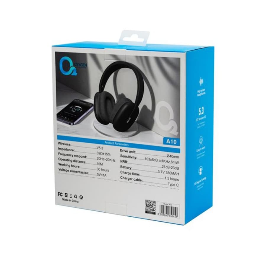 هدست بلوتوثی اکسیژن مدل OXYGEN A10 — تصویر ۲