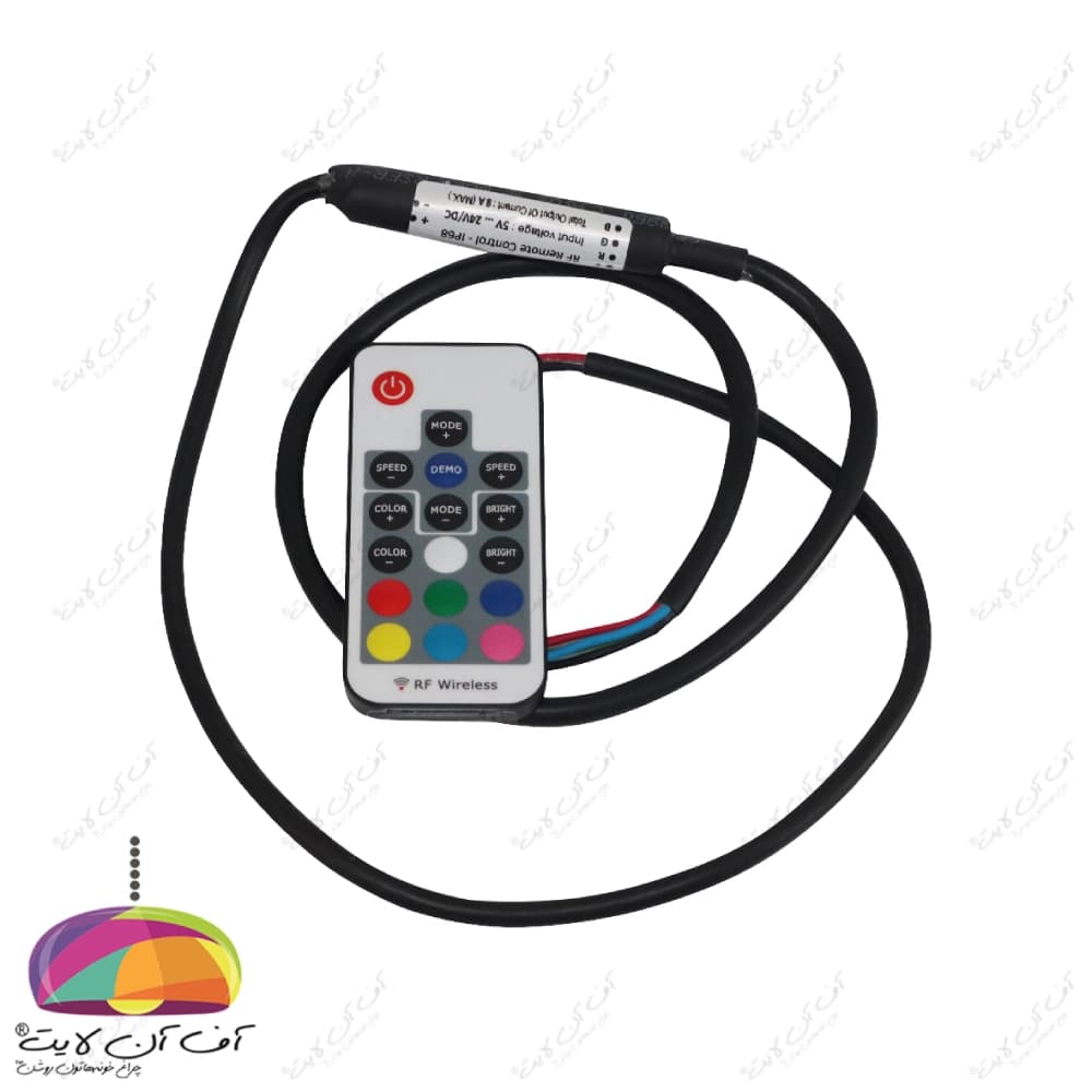 کنترلر 8 آمپر RGB رادیوئی Wireless ضد آب EMAX — تصویر ۲