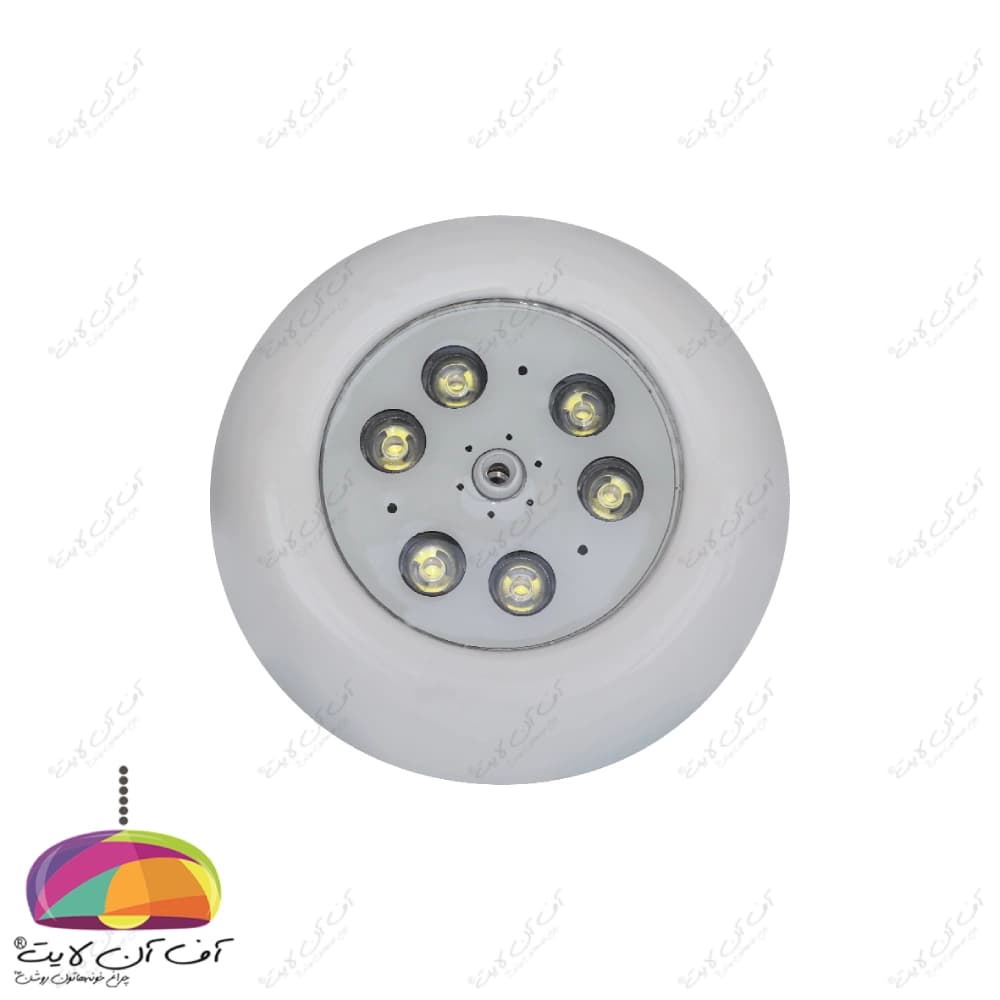 چراغ استخری روکار فلت 6 وات EMAX — تصویر ۳