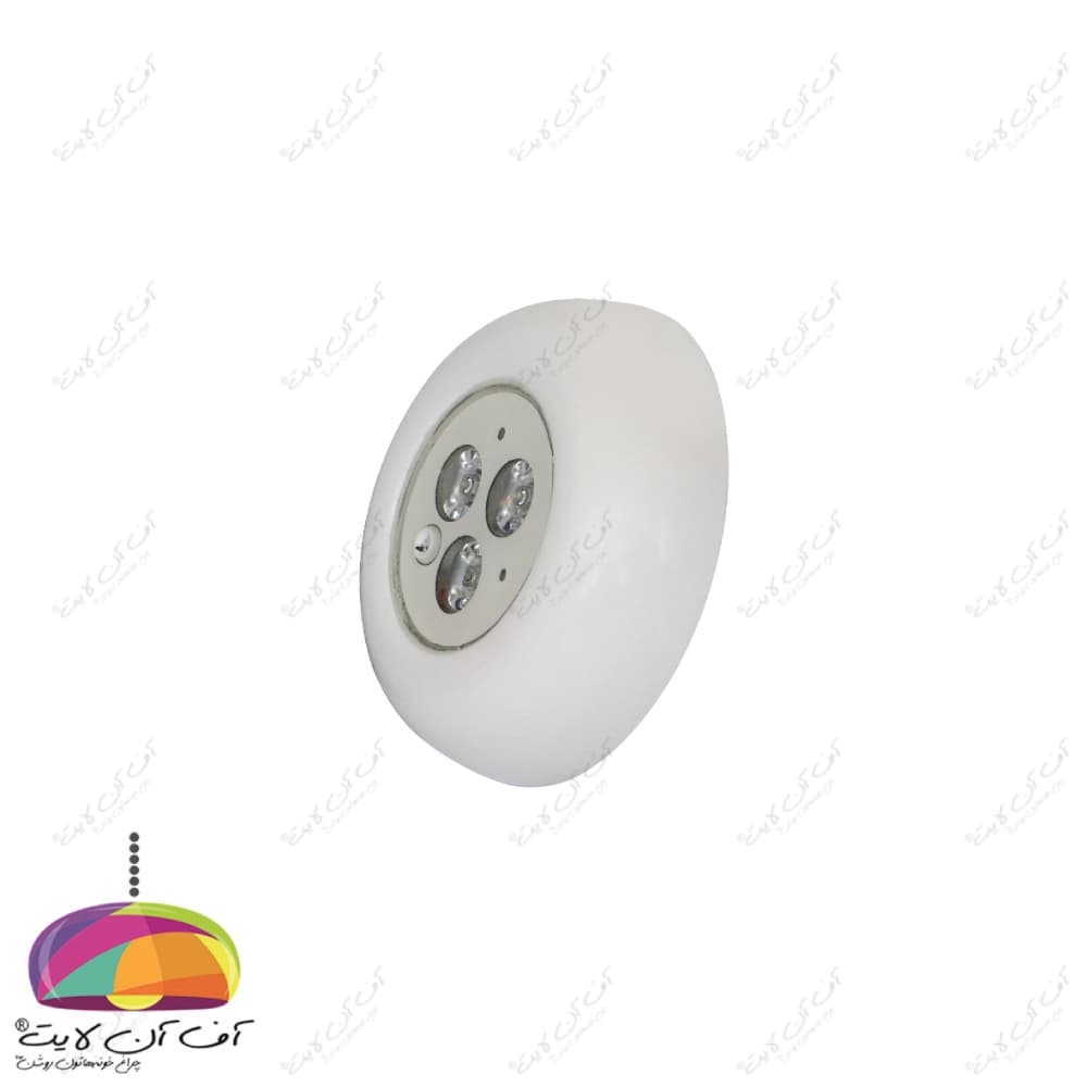 چراغ استخری روکار فلت 9 وات RGB فول کالر EMAX — تصویر ۴