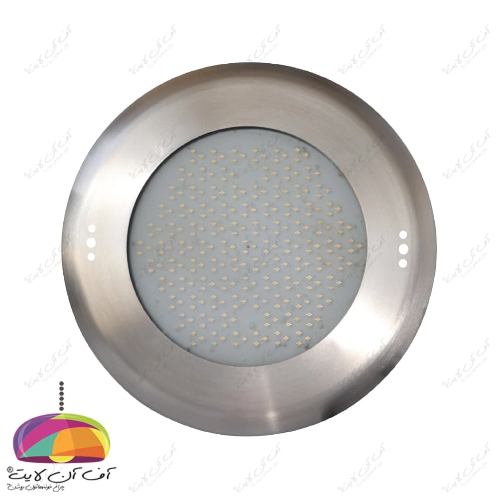 چراغ استخری روکار 30 وات بدنه استیل LEDMAN