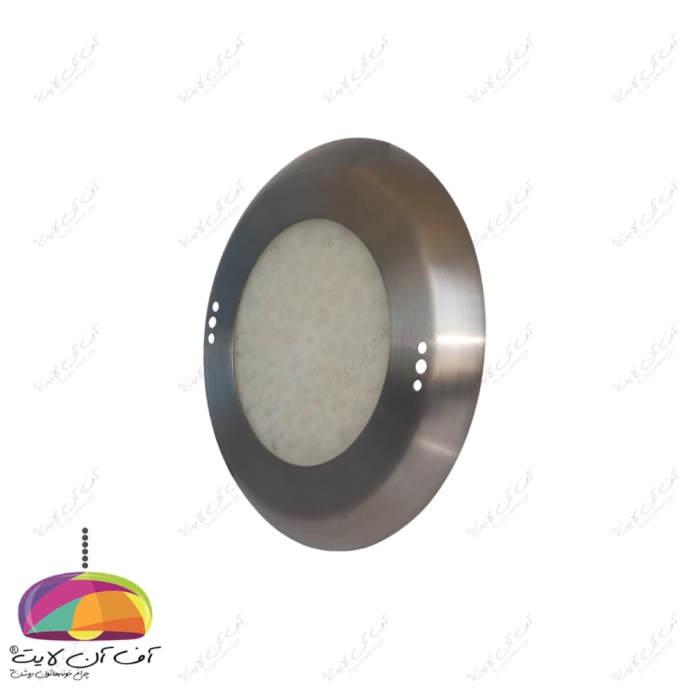 چراغ استخری روکار 15 وات بدنه استیل LEDMAN — تصویر ۵