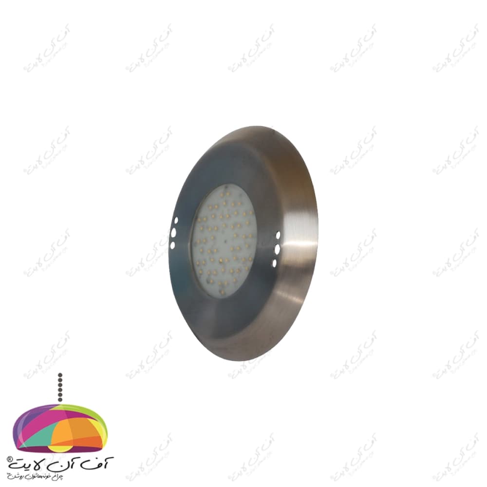 چراغ استخری روکار 5 وات بدنه استیل LEDMAN — تصویر ۵