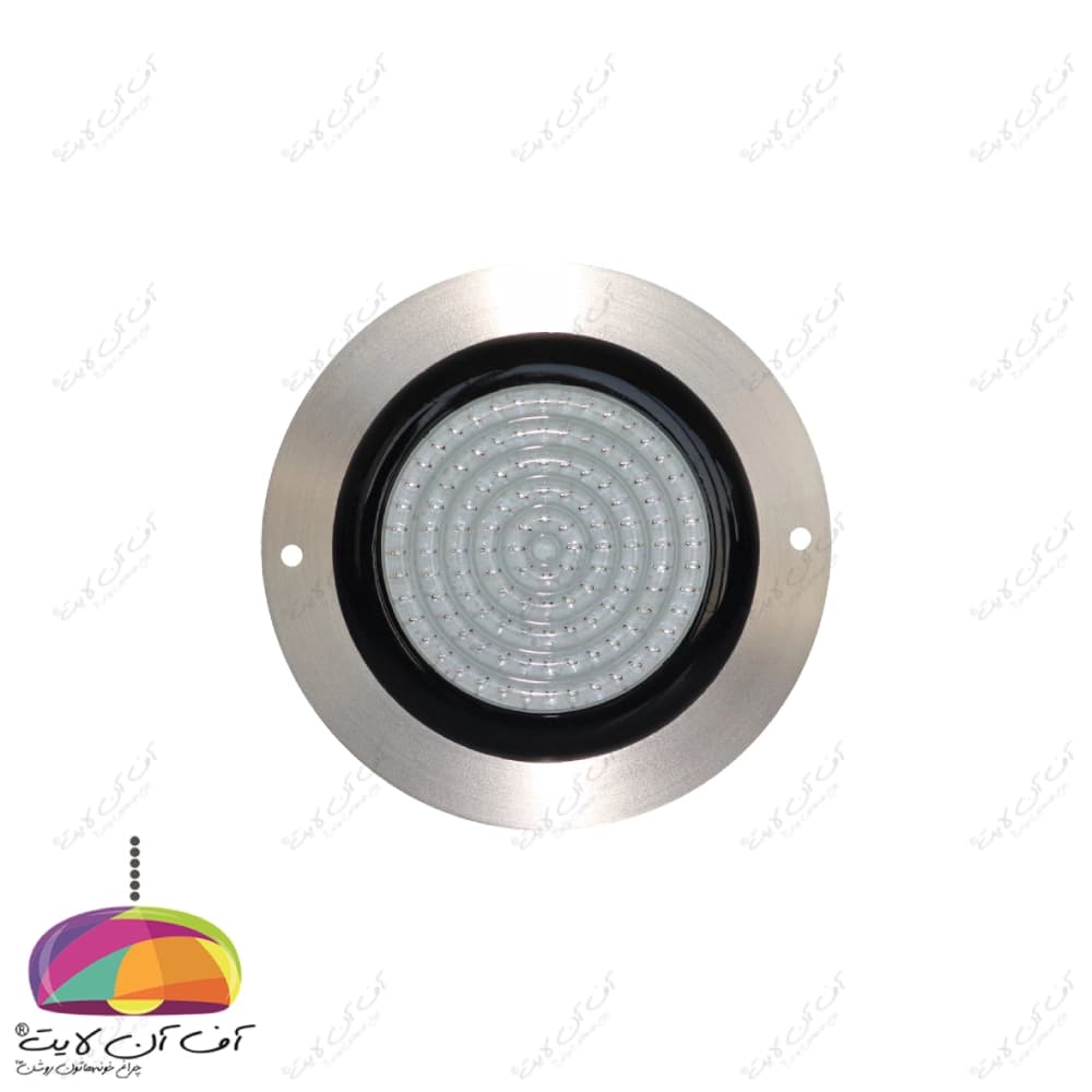 چراغ استخری روکار فوق باریک 10 وات بدنه استیل LEDMAN
