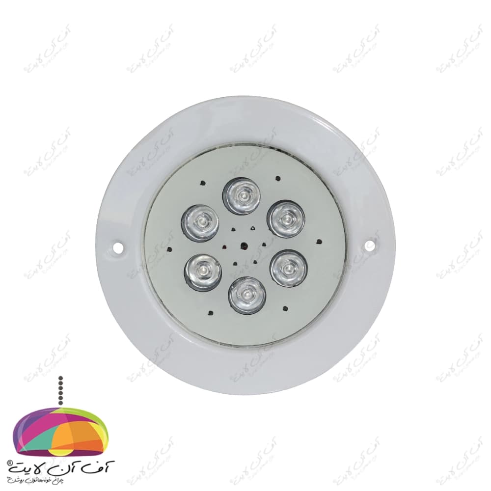 چراغ استخری توکار 18 وات RGB فول کالر EMAX — تصویر ۳