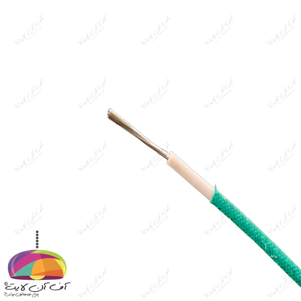 سیم 1×1 نسوز دو روکش یاقوت — تصویر ۴