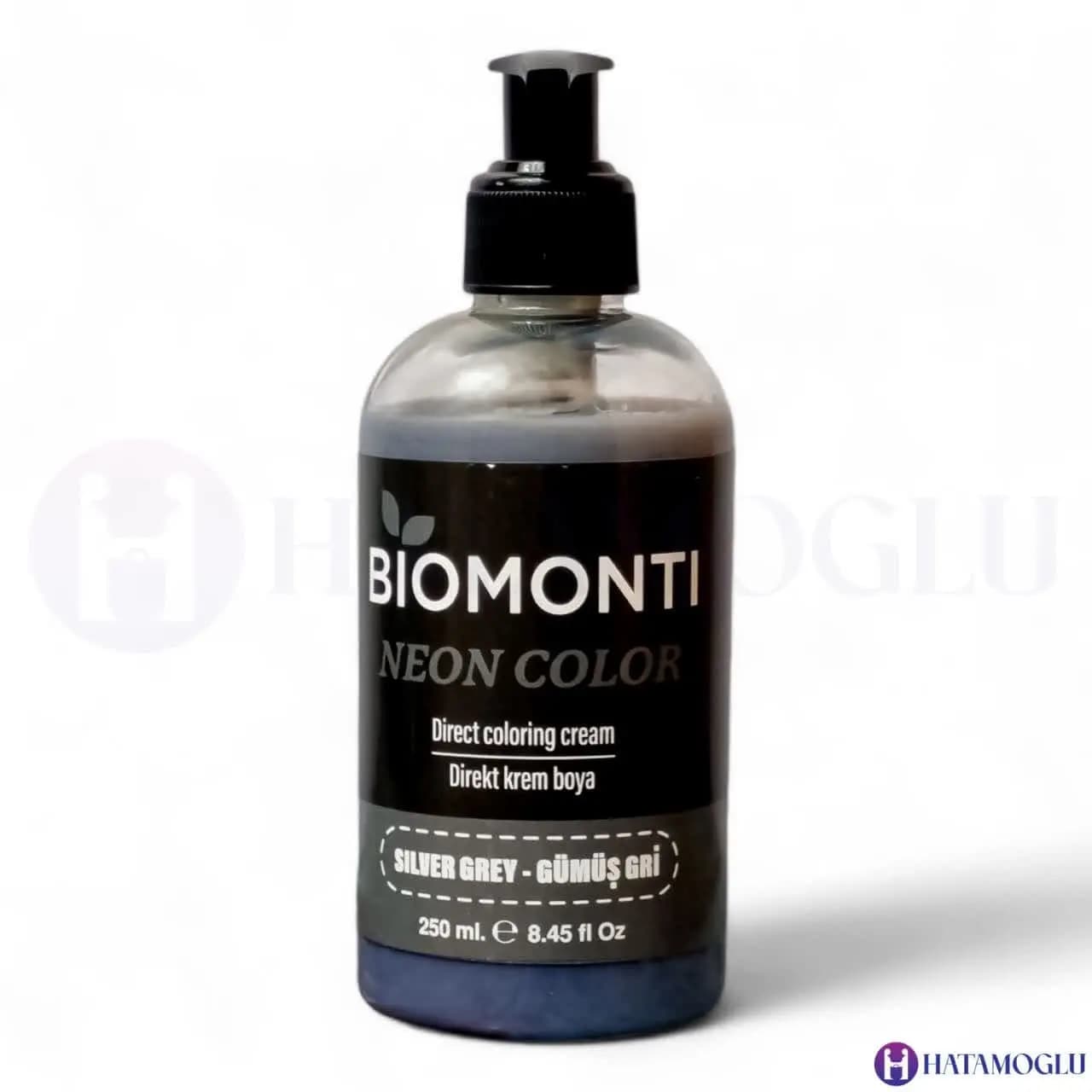 شامپو ضد زردی و سیلور بیومونتی BIOMONTI Silver Grey حجم 1000 میل