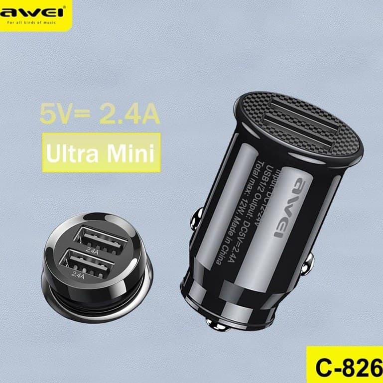 شارژر فندکی اوی مدل Awei C-826 — تصویر ۴