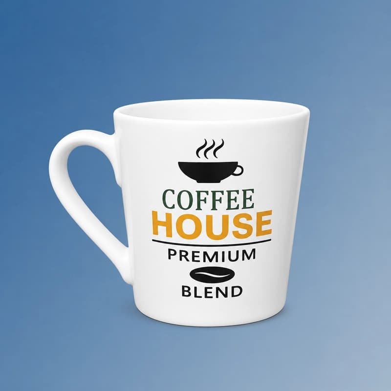 ماگ سرامیکی Coffee House Premium Blend | لیوان سرامیکی طرح کافی شاپ — تصویر ۲