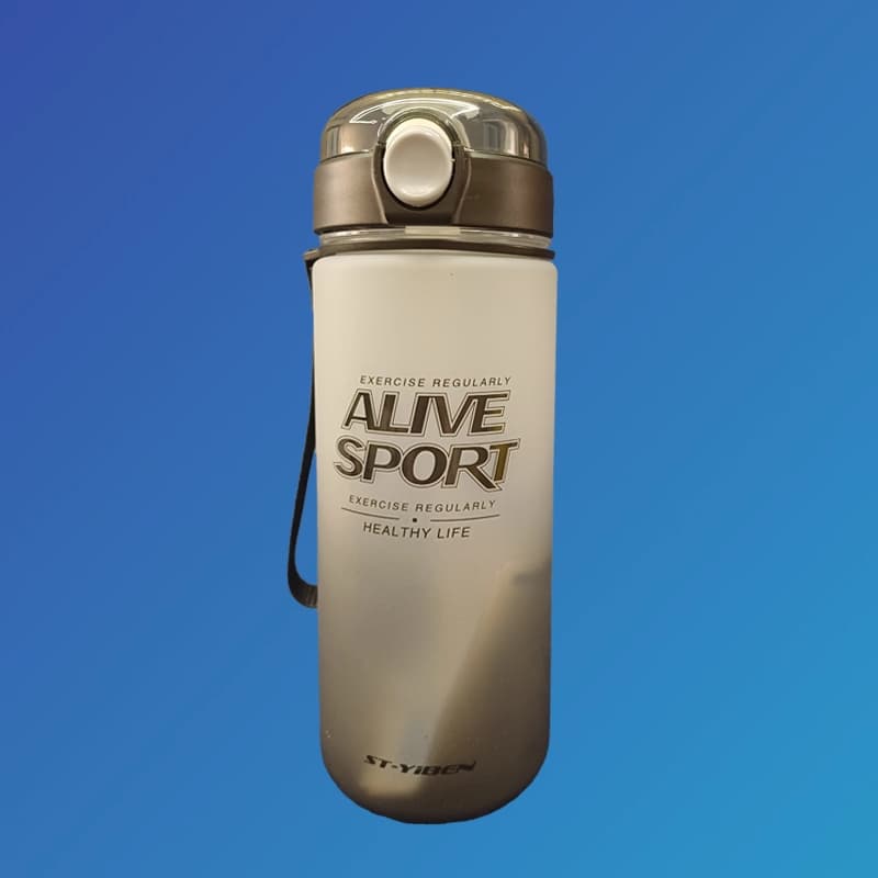 قمقمه ورزشی Yiben مدل Alive Sport ظرفیت 820 میلی‌لیتر | نی‌دار، درب قفلی و بدون نشتی — تصویر ۶