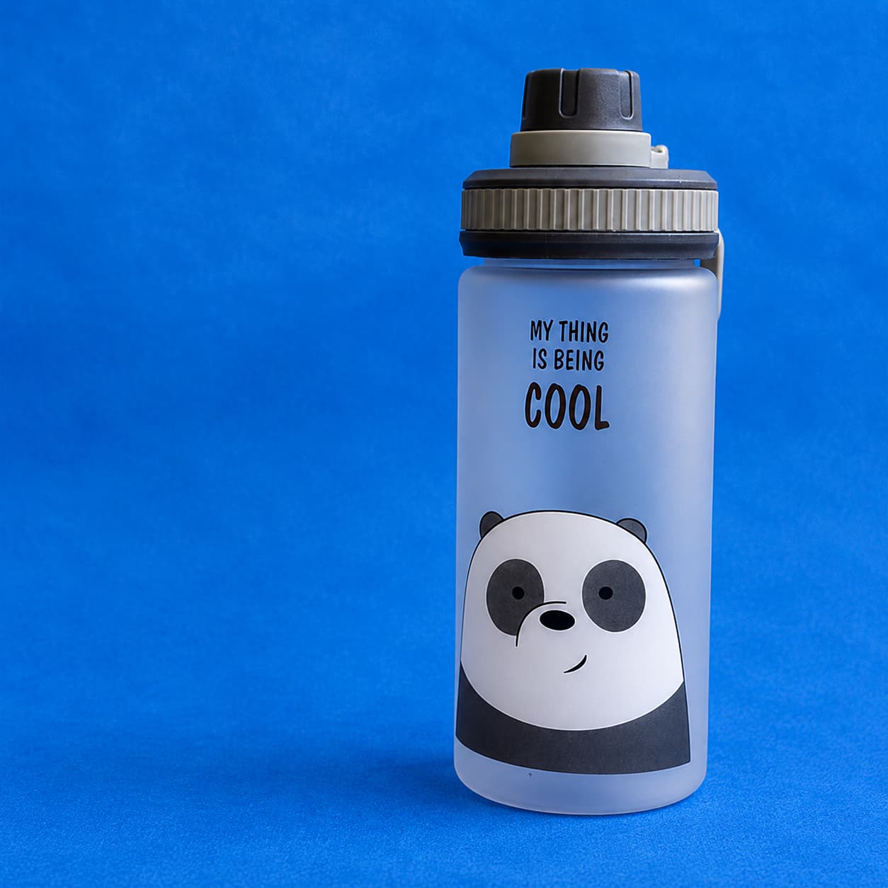 قمقمه فانتزی طرح خرس‌های کله‌فندقی 500 میلی لیتری مدل درب پیچی — تصویر ۱۰