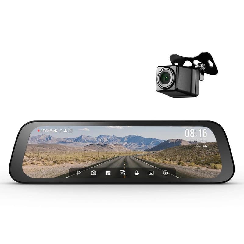 آینه هوشمند خودرو سوِنتی مِی مدل 70mai Rearview Dash Cam S500 به همراه دوربین — تصویر ۹