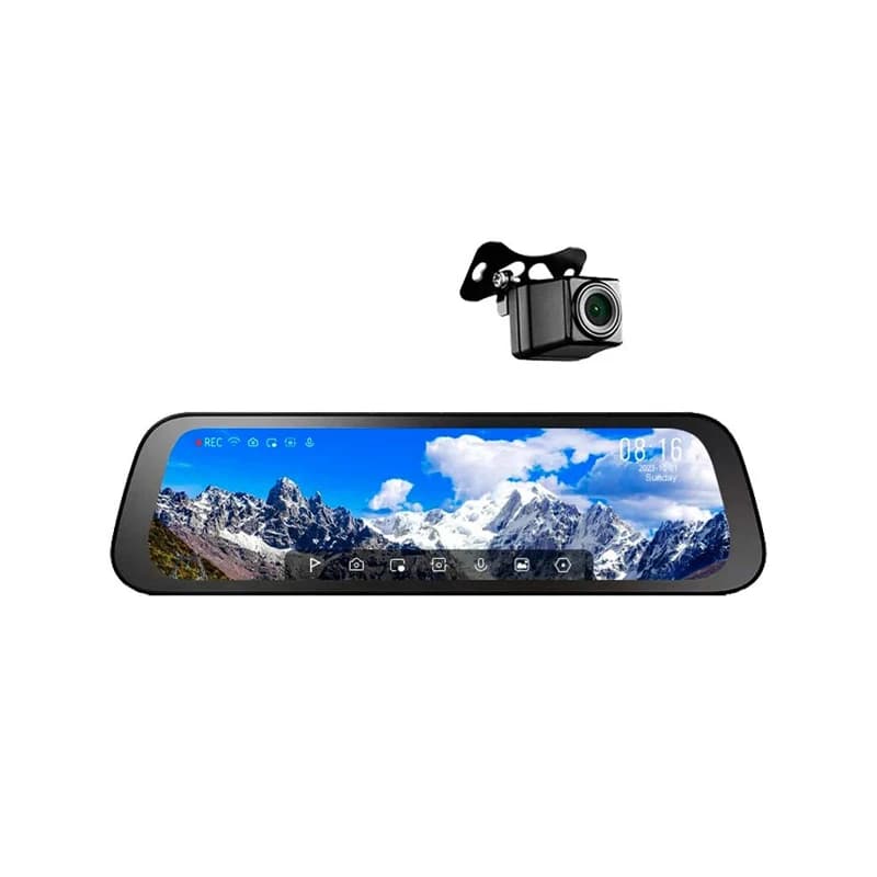 آینه هوشمند خودرو سوِنتی مِی مدل 70mai Rearview Dash Cam S500 به همراه دوربین — تصویر ۷