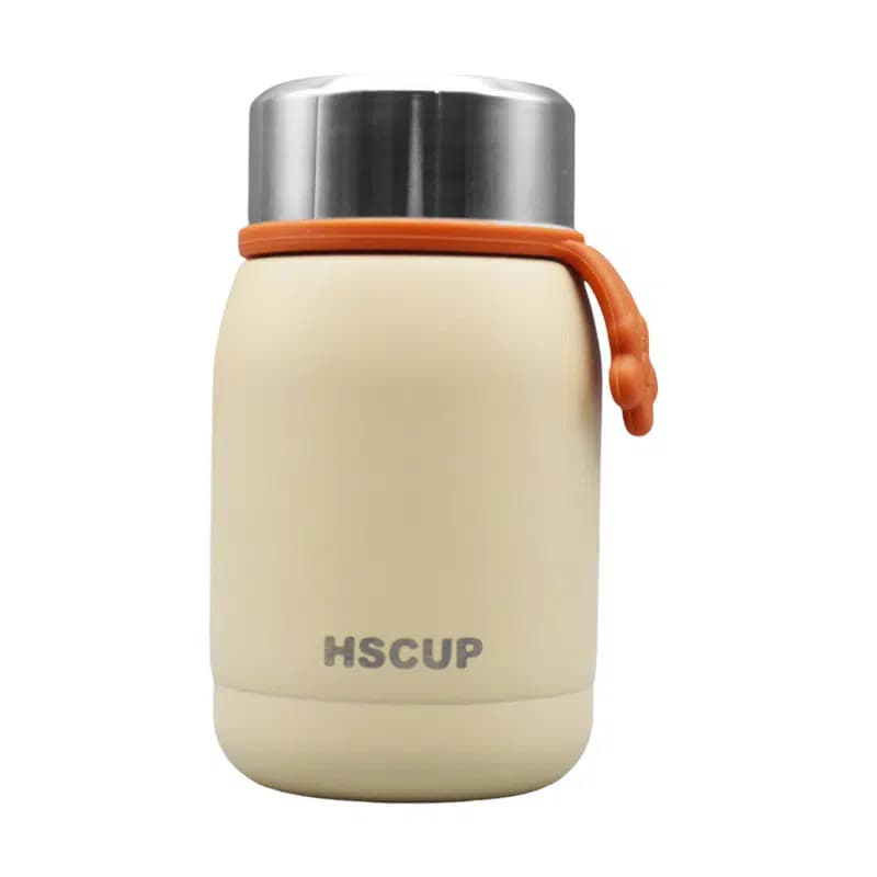 تراول ماگ HSCUP مینی 220 میلی لیتری | فلاسک استیل 304 دوجداره با آویز گل و درب پیچی ضد نشت — تصویر ۹