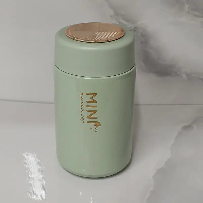 تراول ماگ مینی 260 میلی لیتری MINI | فلاسک استیل 304 دوجداره درب ضد نشت — تصویر ۹