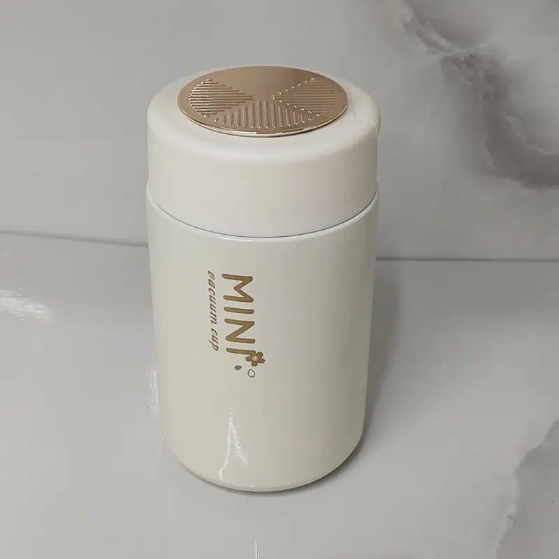 تراول ماگ مینی 260 میلی لیتری MINI | فلاسک استیل 304 دوجداره درب ضد نشت — تصویر ۸