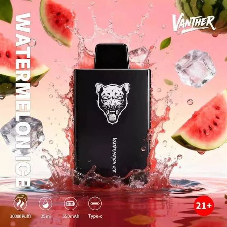 پاد یکبار مصرف Vanther 30000 پاف| ۲۵ میلی‌لیتر مایع — تصویر ۴