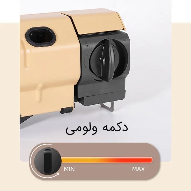 اجاق گاز مسافرتی تاشو با جرقه الکترونیکی مدلAj2600W — تصویر ۱۰