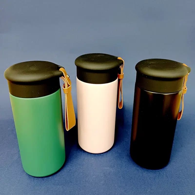 تراول ماگ استیل ۳۰۰ میل | Vacuum Cup سبک و ضد نشت با طراحی Fashion Cup — تصویر ۴