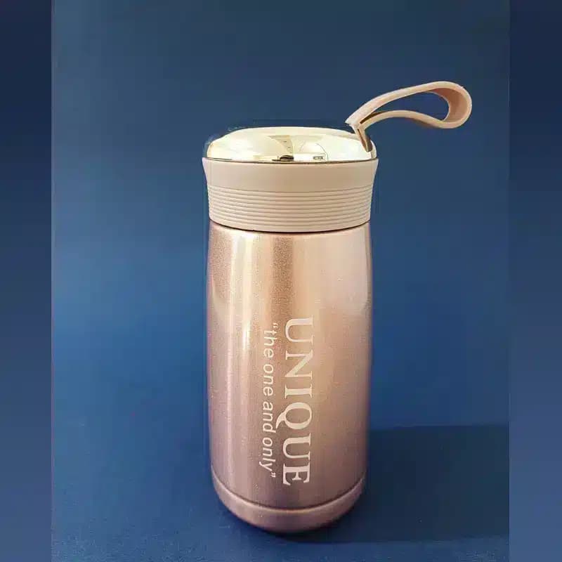 مینی تراول ماگ استیل یونيک 300 میلیلیتر UNIQUE | فلاسک قهوه بنددار با عایق حرارتی — تصویر ۳