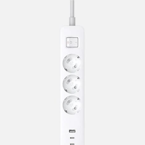 چندراهی برق شیائومی مدل XMCXB01EU با ۶ پورت و ۳ پورت USB — تصویر ۲