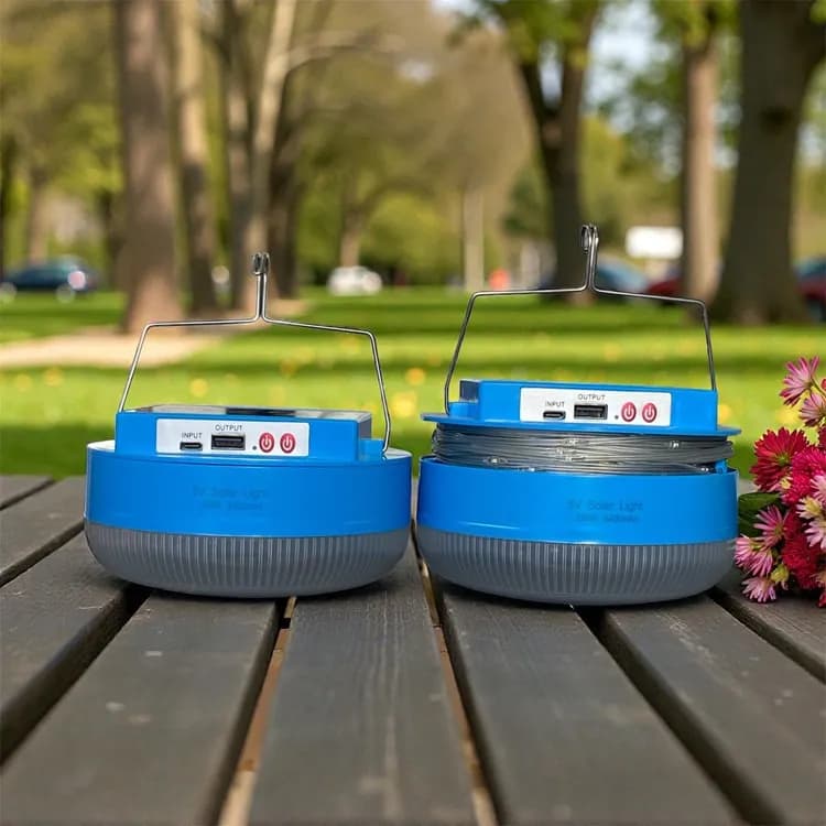 چراغ خورشیدی قابل حمل مدل BL-108|با 60 چراغ LED — تصویر ۵