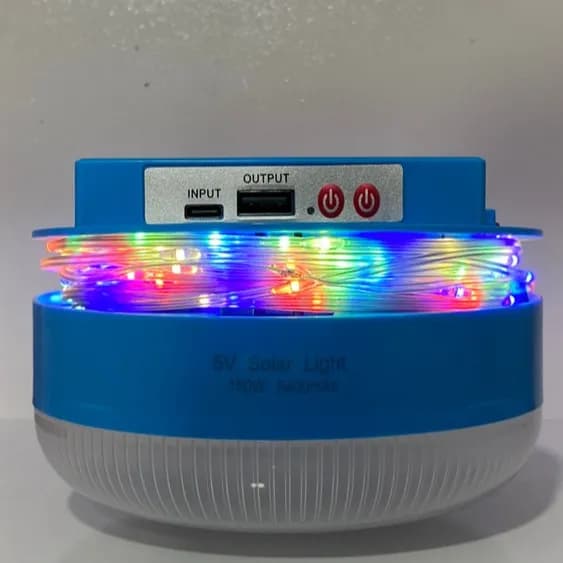 چراغ خورشیدی قابل حمل مدل BL-108|با 60 چراغ LED — تصویر ۴
