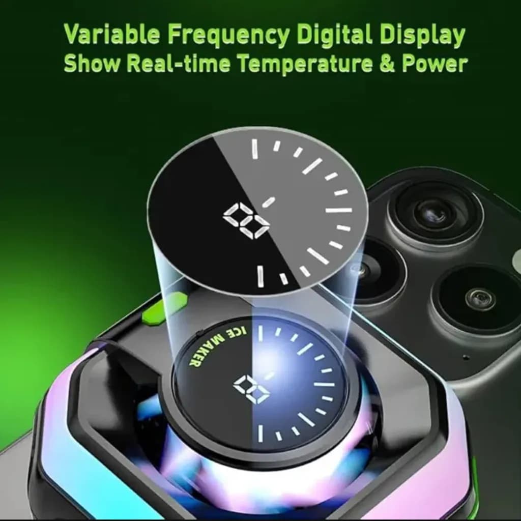خنک‌کننده موبایل HK-5PRO|نیمه‌هادی مغناطیسی با توان 10 وات — تصویر ۳