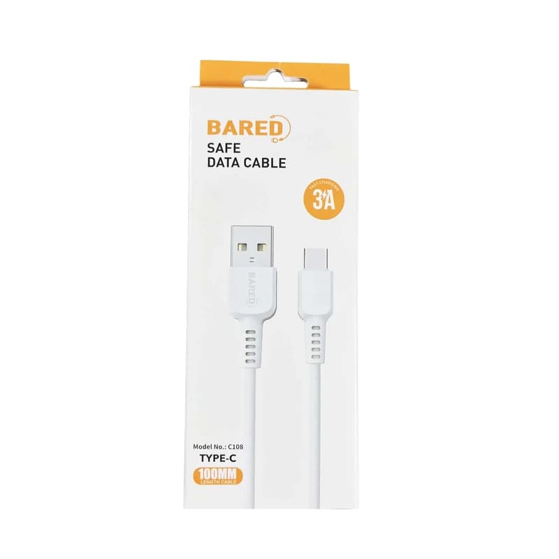 کابل Micro USB بارد مدل C108 فست شارژ — تصویر ۲