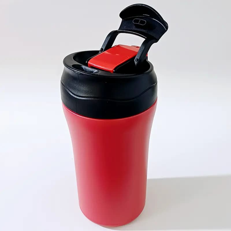 تراول ماگ کافی (Coffee) مدل دو قفله | بدنه استیل | حجم 400 میل — تصویر ۶