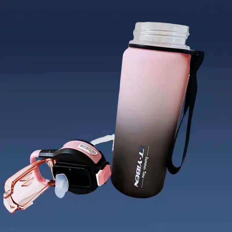قمقمه اسپرت ايبن مدل Yiben Summer Time – ظرفیت 850 میلی‌لیتر، نی‌دار، قفل‌دار، نشکن — تصویر ۱۱