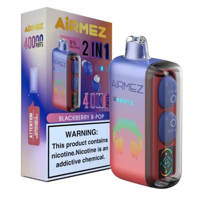 پاد یکبار مصرف ایرمیز AIRMEZ 40000 پاف به همراه ایرپاد