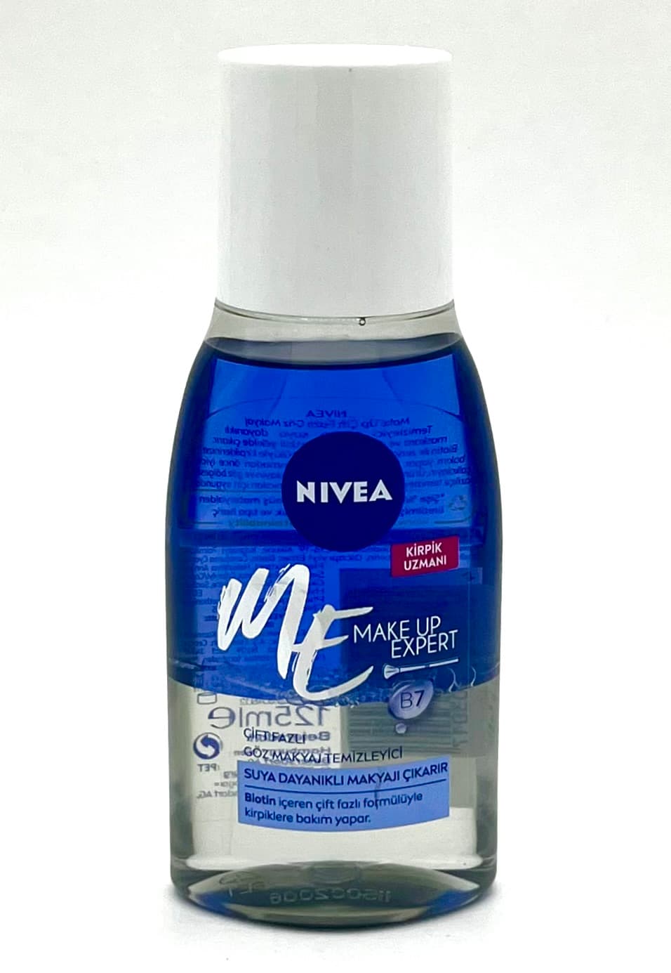 پاک‌کننده آرایش چشم نیوا مدل دوفاز (Eye Make-up Remover) مناسب چشم حساس حجم 125 میل