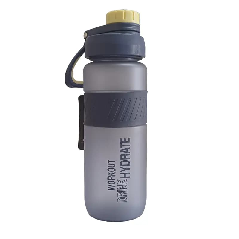 قمقمه ایون هيدرات 800 میلی لیتر با نوار سیلیكونی workout drink hydrate eyun — تصویر ۸