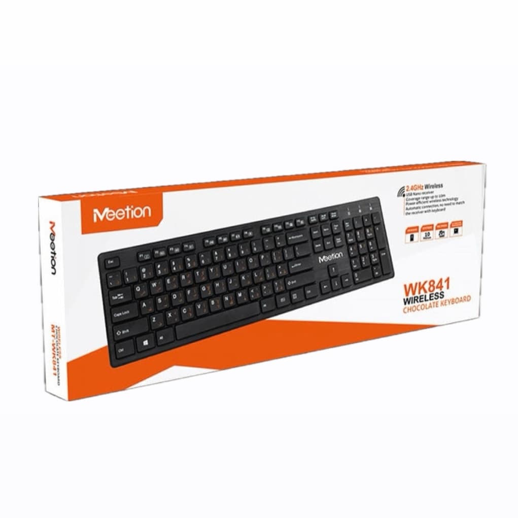 کیبورد بی سیم میشن Meetion MT-WK841 — تصویر ۳