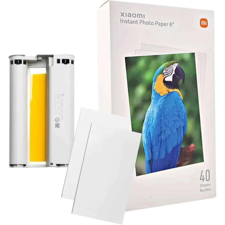 کاغذ چاپ عکس شیائومی مدل Instant Photo Paper 3 بسته ۴۰ عددی