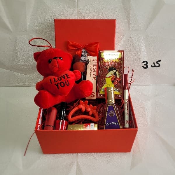 پک هدیه ولنتاین کادو تولد دخترانه کد A106 — تصویر ۳