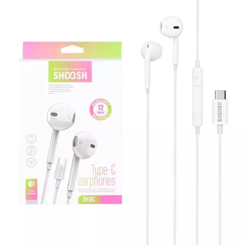 هندزفری شوش SHOOSH SH18C Type-C — تصویر ۲