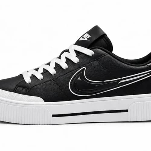 ونس NIKE مشکی-کد 379 — تصویر ۳